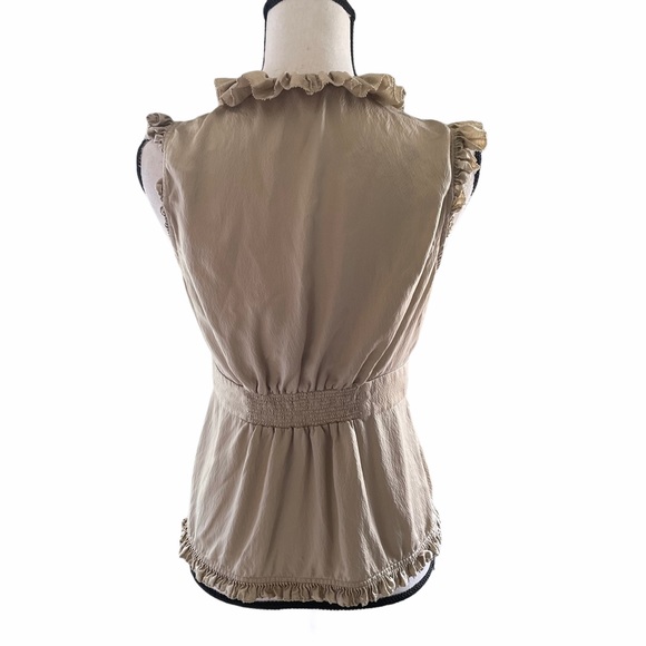 White House Black Market Silk Blouse Sz small - Picture 5 of 7